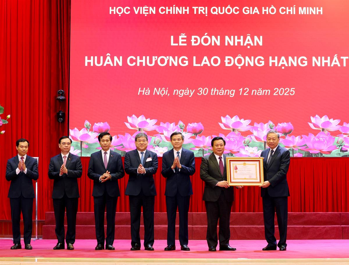Học viện Chính trị quốc gia Hồ Chí Minh tổng kết công tác năm 2025 và triển khai nhiệm vụ năm 2026